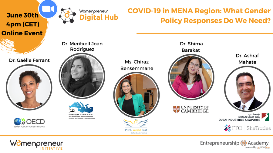 COVID-19 in the MENA region: What Gender Policy Responses Do We Need?